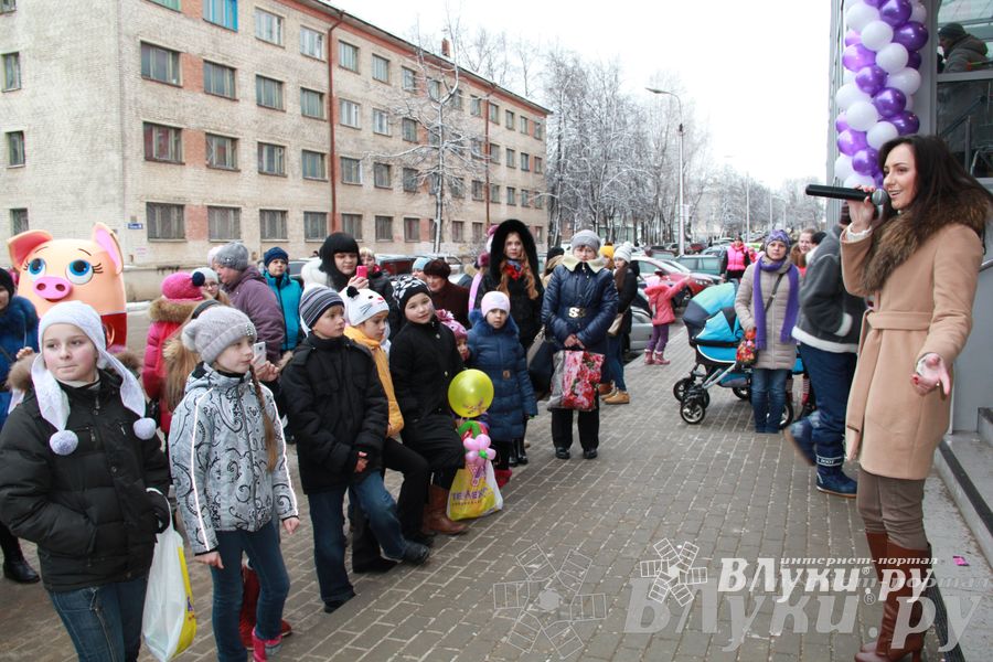 Открытие супермаркета «Тележка» в Великих Луках