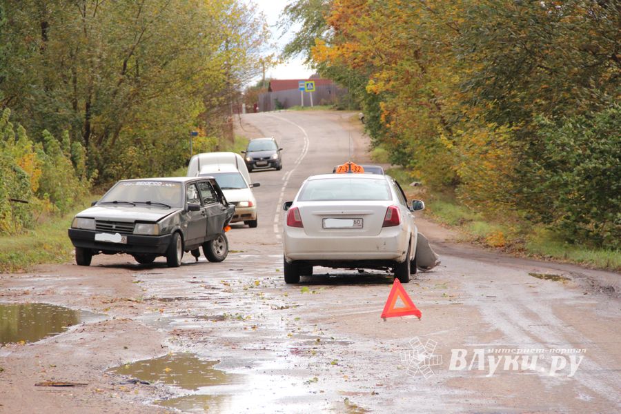 В Лычёво произошло ДТП (ФОТО)