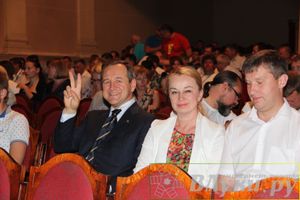 Церемония закрытия 18-й Международной встречи воздухоплавателей в Великих Луках, торжественное награждение