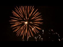 Салют на 70-летие освобождения Великих Лук от немецко-фашистских захватчиков