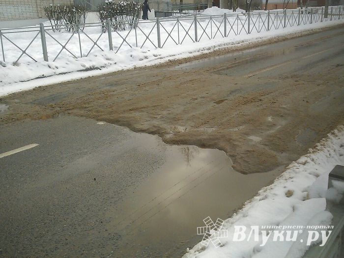 На улице Печорской появился лежачий полицейский (ФОТО)