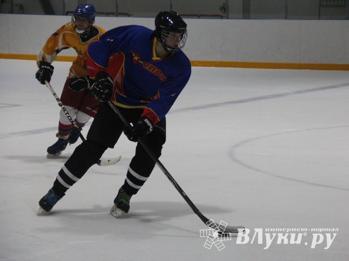 Великолукские хоккейные клубы провели матч в рамках чемпионата города (ФОТО)