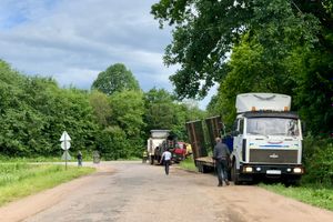 В Купуйской волости ремонтируют дорогу (ФОТО)