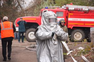 В Великих Луках тушили поезд (ФОТО)
