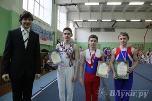 В Великих Луках прошел турнир по спортивной гимнастике (фото)