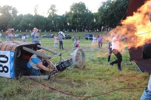 Сегодня вечером аэростаты плыли над городом (ФОТО)