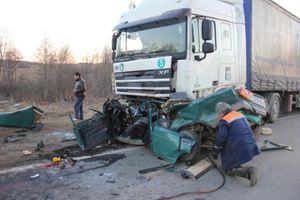 Ещё фото со смертельного ДТП в Куньинском районе