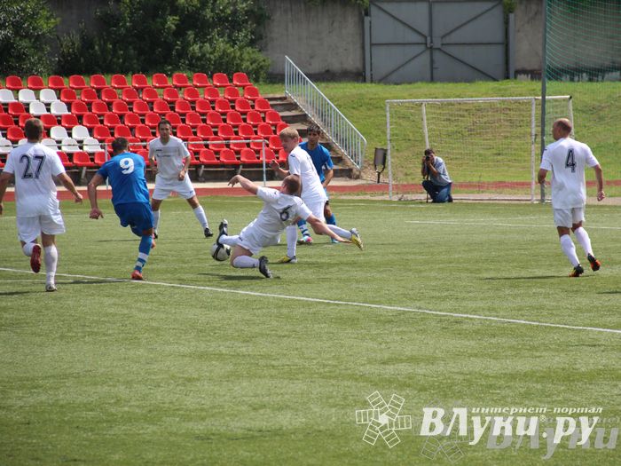 Футбольный матч в рамках Чемпионата Псковской области