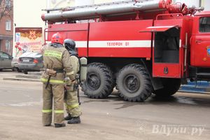 В Великолукском драмтеатре прошли пожарные учения