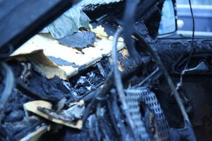 В Великих Луках сгорел очередной автомобиль