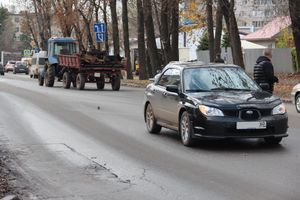 ДТП на пр. Гагарина с участием трёх транспортных средств (ФОТО)