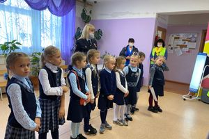 Первоклашек посвятили в пешеходы