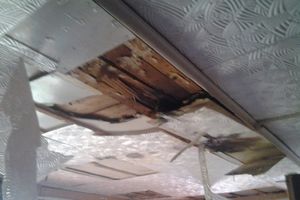 В Кунье молния ударила в магазин (ФОТО)