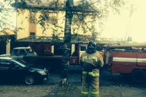 Великолукские пожарные провели эвакуацию в детская городской больнице (фото)