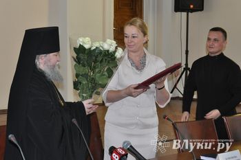 Правящий архиерей Великолукской епархии владыка Сергий встретился с представителями СМИ (фото)