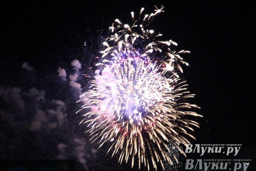 ​Праздничным концертом и салютом завершились празднования Дня Победы в Великих Луках (фото)