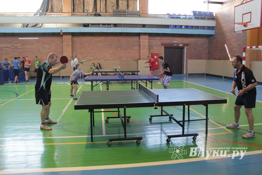 Турнир по настольному теннису в рамках празднования 850-летия Великих Лук (ФОТО)
