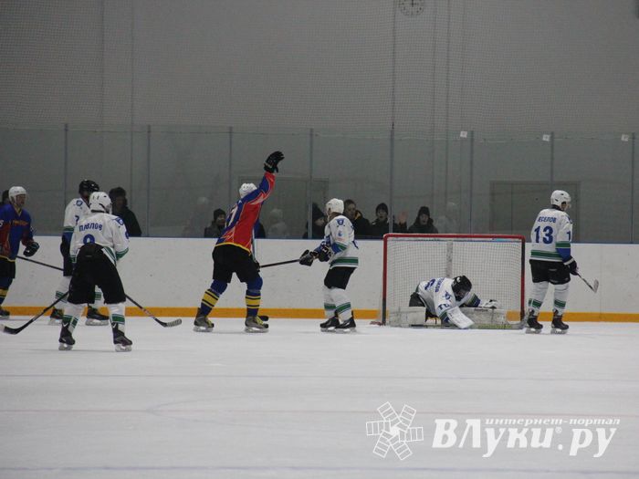 Псковская «Ганза» не смогла распечатать ворота ХК «ЛукиСпорт» (ФОТО)