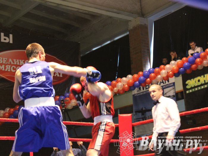 В Великих Луках состоялась матчевая встреча по боксу