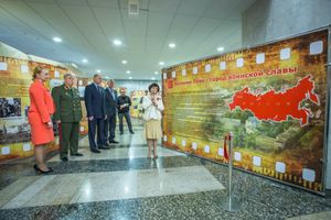 В Центральном музее Великой Отечественной войны открылась выставка о возрождении Великих Лук (фото)