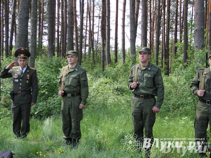 Торжественная церемония закладки Камня Памяти у деревни Каськово