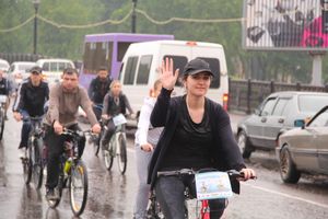 Зигзаг здоровья выполнили великолукские велосипедисты (ФОТО)