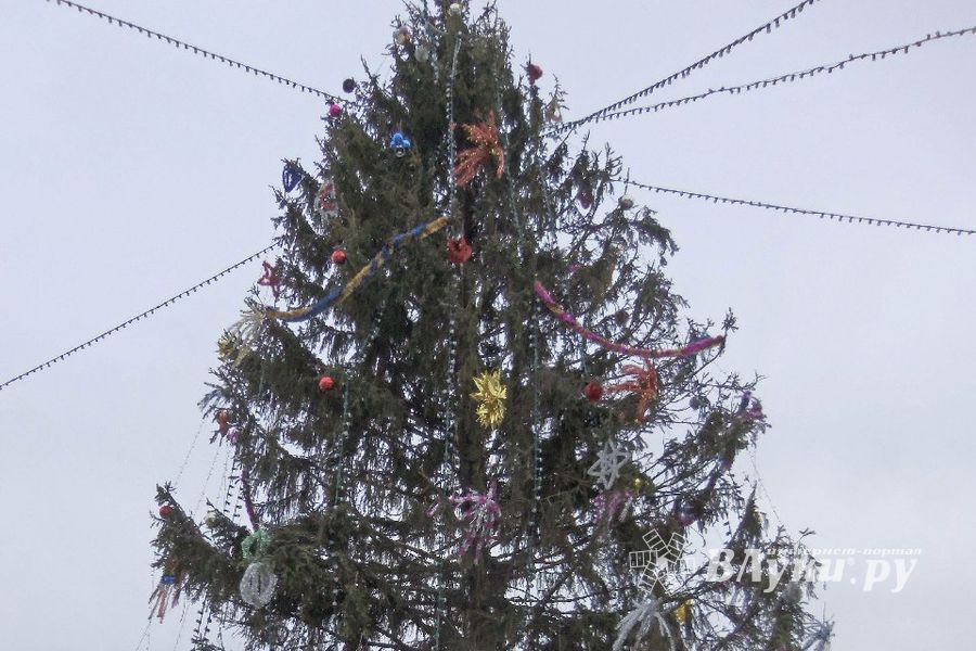 Город готовится к Новому году
