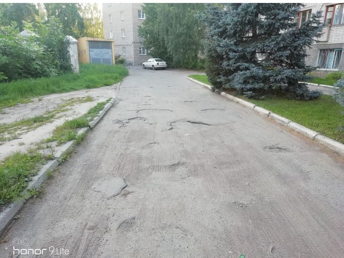 Нанотехнологичная дорога на Горной (ФОТО)