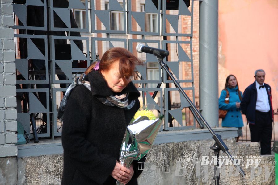 В Великих Луках прошло открытие мемориальной доски памяти Е.А. Клевцова