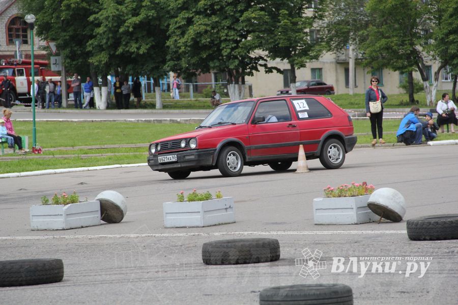 В Невеле состоялся финал по автоспринтслалому