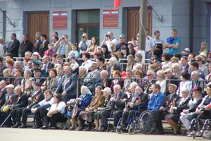 9 мая. Парад ( II часть), шествие, салют