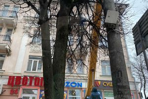 Великие Луки очищают от снега и сосулек (ФОТО)