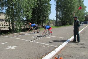 В Великих Луках прошло Первенство отряда по пожарно-прикладному спорту (фото)