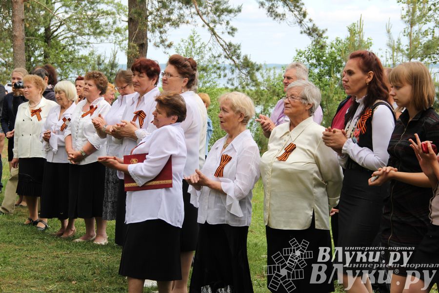 Торжественная церемония закладки Камня Памяти у деревни Каськово