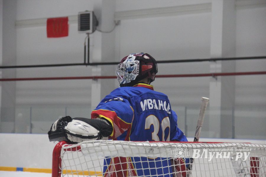 Псковская «Ганза» не смогла распечатать ворота ХК «ЛукиСпорт» (ФОТО)