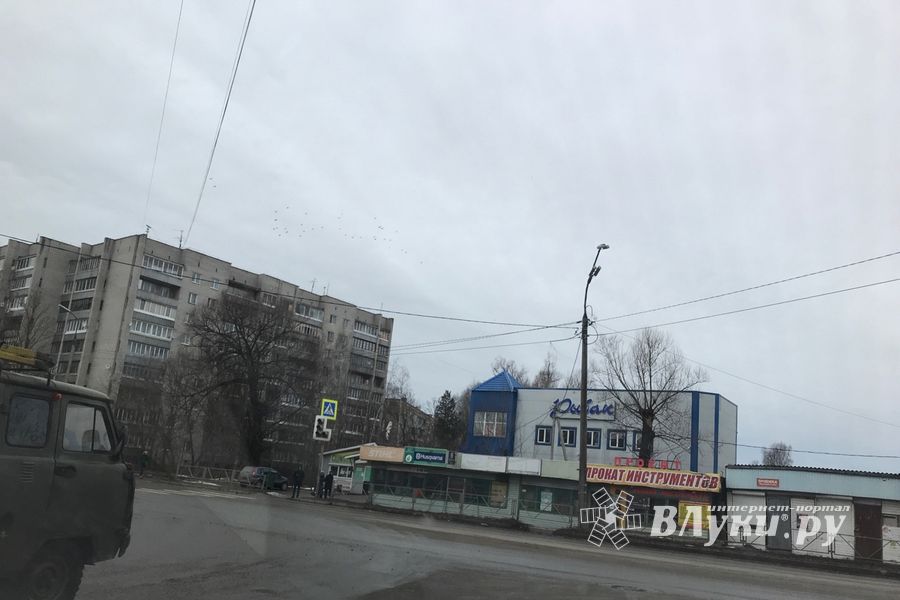 Возле автовокзала не работает светофор