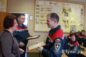 Великолукский поисково-спасательный отряд признан лучшим в области (фото)