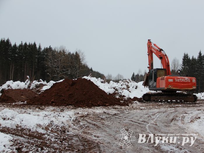 В Великих Луках ведется строительство центра по подготовке велосипедистов (ФОТО)