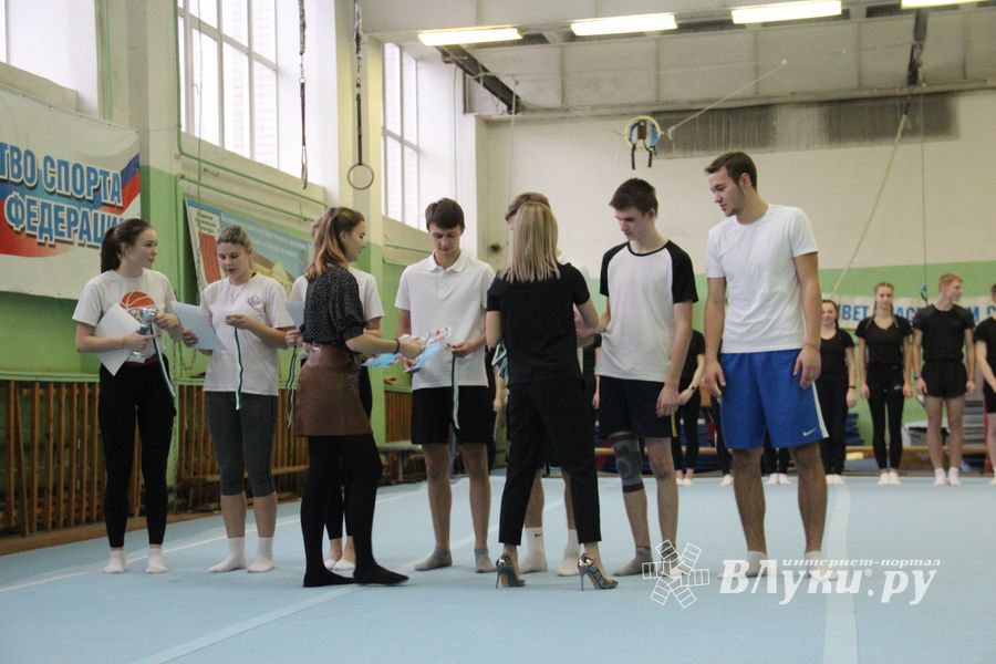 В Великих Луках проходят соревнования по гимнастике (ФОТО)