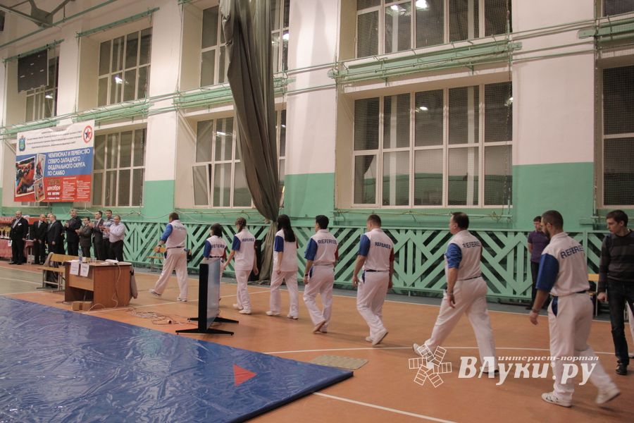 Открытие Чемпионата и Первенства СЗФО по самбо