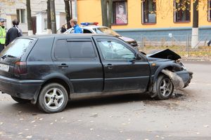 ДТП на проспекте Ленина в Великих Луках (ФОТО)