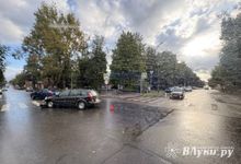 В Великих Луках произошло ДТП