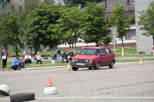 В Невеле состоялся финал по автоспринтслалому