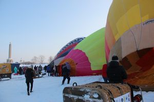 Великолукские пилоты присоединились к Рождественской фиесте «Яблоки на снегу» (ФОТО)