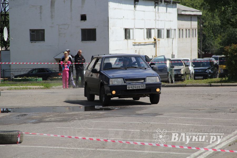 В Невеле состоялся финал по автоспринтслалому