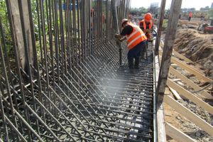 На путепроводе в городе Великие Луки принят первый бетон (ФОТО) 