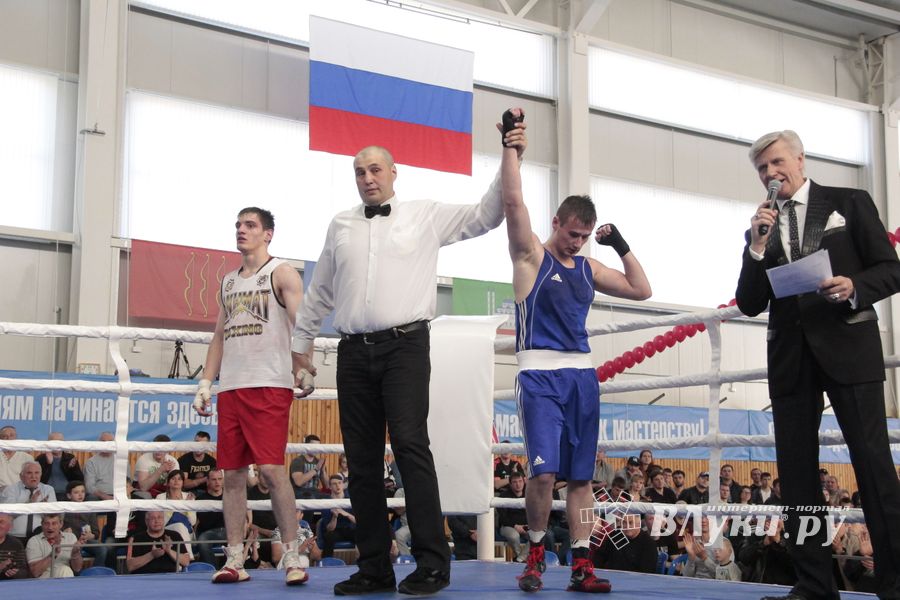 Матчевая встреча по боксу Великие Луки —Псков — Грозный (ФОТО)