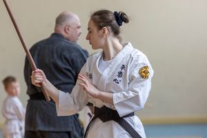 Ученики школы Дзюшин-рю кэмпо каратэ постигали искусство кобудзюцу (ФОТО)