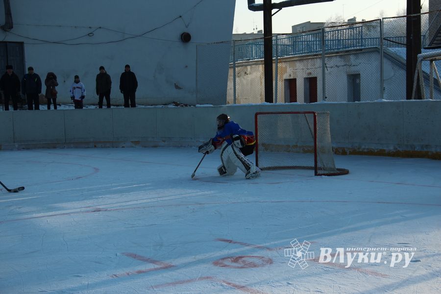 Великолукские хоккеисты разгромили гостей (фото)