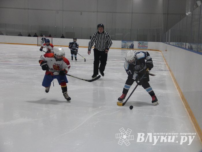 Товарищескике хоккейные игры между детскими командами прошли в Великих Луках (ФОТО)